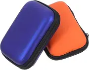 ERINGOGO 2pcs Poker Box Waterproof Id Holder Mini Water Proof Card Case Special-shaped Card Holder Portable Carrying Container Eva Material
