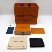 Authentic New Louis Vuitton Damier Graphite Wallet w/ Box & Dust Bag RRP: $730!
