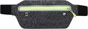 Running Fanny Pack | Waist Bag with Headphone Cable Jack | Unisex Pouch, Waterproof Money Phone Holder for Sports Exercise Cycling Fitness Outdoor Travel