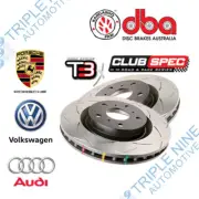 2x DBA DBA42246S FRONT ROTOR T3 4000 SLOTTED for PORSCHE CAYENNE GTS SUV 08~18 (for: Porsche)