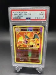 Pokemon XY Evolutions Charizard 11/108 Rare Reverse Holo Card PSA 9