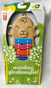 Green Tones Musical Monkey Glockenspiel (Xylophone), Preschool - 3+ - NIP