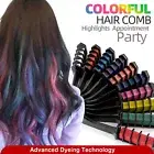 Hair Coloring Tool Hair Color Brush Hair Chalk Comb for Kids 10 Colors Hair Dye