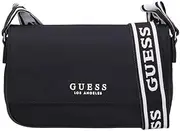 [GUESS] DRAVEN Women's Shoulder Bag, Black, Black, Free Size