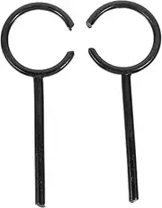 MUCKLILY 2pcs for Experiment Equipment High Temperature Resistant and Corrosion Resistant for Laboratory Use and Various Flask