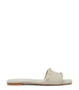 PEARL SLIDE SANDAL in OAT for Women