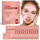 Facial Wrinkle Patches for Anti-Wrinkle: Smile Line Patches under Eye and Forehe