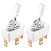 DaierTek ON-Off-ON 3 Position Toggle Switch 50 Amp 12V Heavy Duty 3 Way Toggle