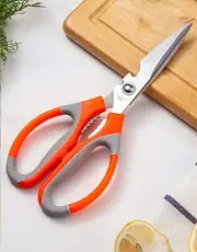 2 Pack Multifunctional Scissors, Ultra Sharp Stainless Steel Kitchen Shears Meat
