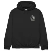 Collingwood Magpies AFL 2023 Adults Premiers Grange Captain Coach Hoodie | Blac