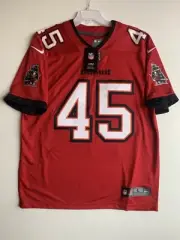 Devin White Tampa Bay Buccaneers Nike Vapor Elite Men’s Size L Jersey NWT $150