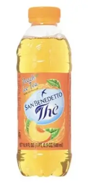 San Benedetto Peach Tea 16.9 oz plastic (PACKS OF 24)