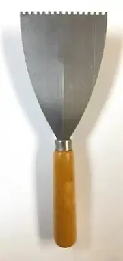 Notched 3” Spatula Putty Knife