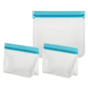 3pc Davis & Waddell Ecopocket Reusable Veggies/Fruits/Sandwich Food Storage Pack