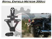 Fit For Royal Enfield "Meteor 350 Black Blitz Tail Tidy Number Plate Holder"