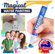 4 Colors Magical Water Painting Whiteboard Pen PVC Non-toxic Erasable V$