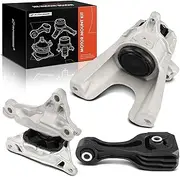 A-Premium Engine And Transmission Mount Replacement for Honda Civic 2016-2020, 1.5L 2.0L, Automatic Transmission, Set of 3