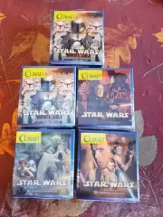 2002 Star Wars Lenticular Boxes Curad Band Aid LOT Unused Yoda Jango Fett Luke