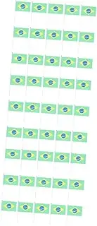 Kisangel Sets Handheld Flags Set Qatar National Flags Portable Cheering Poles for Sports Parades Pcs