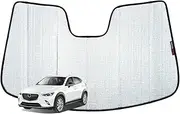 Genuine SNAPSHADES Front Windscreen Sun Shade for Mazda CX3 (2015-Present)