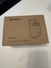 Revolo Keyless Entry Door Lock with Keypad, Digital Smart Deadbolt Lock RE301