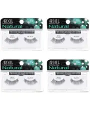 4 Pairs ARDELL natural Demi Luvies False Eyelashes Fake Eye Lashes Black Wispy