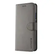 For Huawei P20 Lite / Nova 3e Calf Texture Horizontal Flip Leather Case, with Holder & Card Slots & Wallet(Grey)