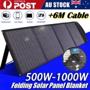 12V Solar Blanket Panel 300W 400W 1000W Flexible Folding Solar Mat Mono Power RV