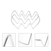 2 Pcs Crepe Stand Taco Holder Plates Tray Burrito Tortillas
