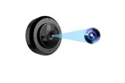 Spy Camera Hidden Camera with Video WiFi Nanny Camera, HD 1080P Home Security Surveillance Cameras with Motion Detection, Night Vision, Remote Viewing for iOS/Android Phone APP(Black)