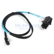 Mini SAS 36P SFF-8087 to 4 SFF-8482 Connectors With SATA Power Cable 3FT 1M