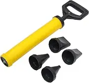 1Set Handheld Cement Grouting Tool Portable Plugging Pouring Device for Easy Wall Caulking Sturdy Design with Multiple Nozzles for Construction and Decoration Tasks