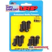 Arp 100-1101, Set of 12 Black Chromoly Header Bolt Kit - 6Pt. 3/8 X .750 Uhl (12