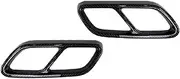 End Pipes 2 Pcs Car Tail Throat Exhaust Pipe Muffler Tip Cover, For Benz C Class W206 C200 C260 C300 2022+ AMG Car Exhaust Tip Pipe