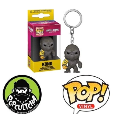 Godzilla vs. Kong 2: The New Empire - Kong with Mechanical Arm Pop! Keychain