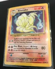 Holographic Ninetales and Vulpix Pokémon