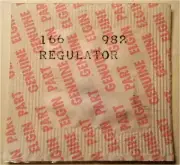 Elgin 982 - Part 166 - Regulator - Factory Watch Replacement / Repair Part