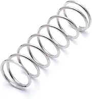 Nickel Plated Compression Spring Wire Diameter 2.5mm Outer Diameter 15mm Length 30mm-100mm Spring Steel Material(2.5 x 15 x 55mm,5pc)