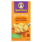 Annie's Homegrown, Macaroni & Cheese, Shells & Real Aged Cheddar, 6 oz (170 g)