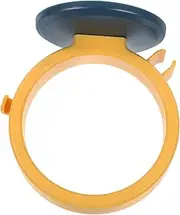 Hair Dryer Holder Wall Blow Dryer Racks Bathroom Hair Tool Holder Bathroom Supplies Hairdryer Organizer for Bathroom Home Blow Dryer Rack Hair Dryer Storage Rack Yellow Plastic