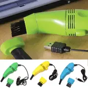 Mini USB Keyboard Brush Dust Collector Computer Vaccum Cleaner Keyboard DustTool