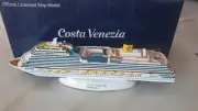 Costa Venezia Ship Model White with original box, brand new!