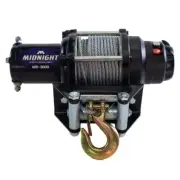 Viper 50 Ft Winch 3000 lb Steel w/ Mount For Honda Big Red 200 1982-1984