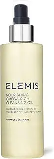 Elemis Nourishing Omega-Rich Cleansing Oil, Cleansing Face Oil, Soothing and Softening the Skin, Vitamin-Rich Facial Cleanser for Gentle Removal of Makeup and Impurities, 195 ml
