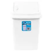 Ozoffer Kitchen Swing Pull Out Bin Plastic Garbage Rubbish Trash Can 10L With Lid House