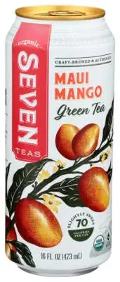 Seven Teas Tea Maui Mango Green 16 Fl Oz