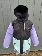 Swiss Tech 3 In 1 Jacket Girls Size S 6/6X Girls Warm Jacket W Removable Liner