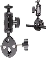Motorcycle Mounting Bracket Riding Shockproof Power Clamp Photography Accessories Multi-Functional 360° Universal Ball Head Support