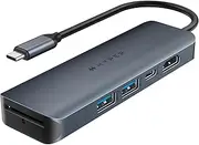 HyperDrive Next 6 in 1 USB-C Hub, Midnight Blue