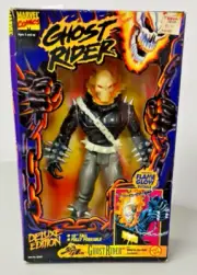 Marvel Comics Ghost Rider Deluxe Edition Classic 10" Poseable Action Figure